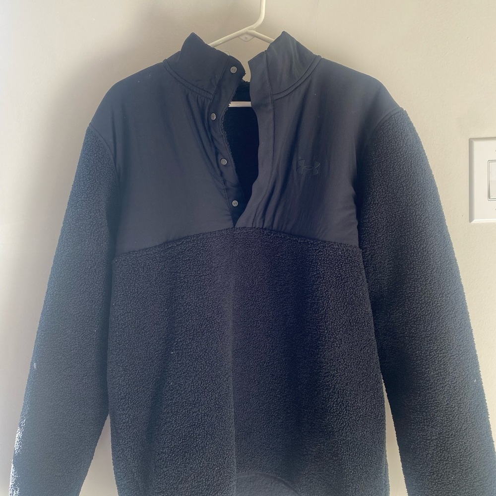 UNDER ARMOUR - MENS GOLF - 1/4 BUTTOM FLEECE